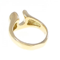 Nhẫn kim cương hình móng ngựa K18YG 0.30CT - Hàng hiệu Chính hãng 850274