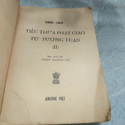 TIỂU THỪA PHẬT GIÁO TƯ TƯỞNG LUẬN - Thích Quảng Độ 272522
