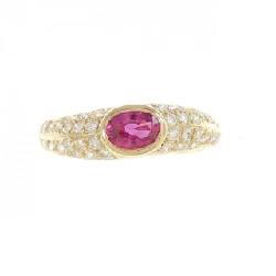 Nhẫn ruby K18YG 0.53CT 670680