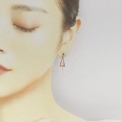 K18YG Bông tai - Hàng hiệu Chính hãng 875219