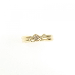 Nhẫn kim cương K18YG 0.09CT 667161