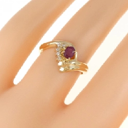 Nhẫn Ruby K18YG 0.27CT 673039