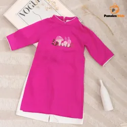Set áo dài bé gái 782842