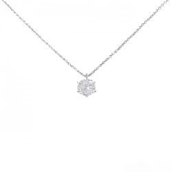 Dây chuyền kim cương Solitaire PT900/PT850 1.005CT D SI1 Good - Hàng hiệu Chính hãng