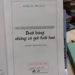 sách: Dưới bóng những cô gái tuổi hoa - Marcel Proust (A1) 566881