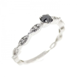 Nhẫn kim cương K18WG 0.11CT