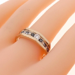 Nhẫn kim cương K18PG/K18BG 0.22CT 665531