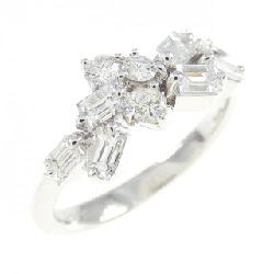 Nhẫn kim cương K18WG 0.42CT