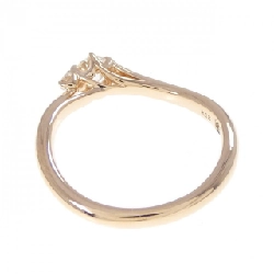 Nhẫn kim cương K18PG 0.215CT F VS1 3EXT H＆C - Hàng hiệu chính hãng 872675