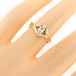 Nhẫn Blue Topaz K18YG - Hàng hiệu Chính hãng 850987