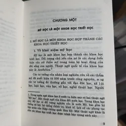 Mỹ học khoa học về các quan hệ thẩm mỹ 707102