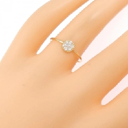 Nhẫn kim cương K18YG 0.10CT - Hàng hiệu Chính hãng 852243