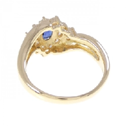 Nhẫn Sapphire K18YG 0.70CT 666532