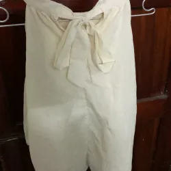 Áo trễ vai Lovito, màu be size S 754200