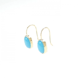 Bông tai K18YG Turquoise 2.00CT - Hàng hiệu Chính hãng 867192