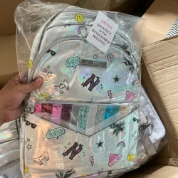 Set Balo hàng xuất xịn cho bé gái và ví đựng bút cùng màu 766367