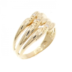 Nhẫn kim cương K18YG 0.02CT - Hàng hiệu Chính hãng