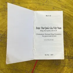 DƯỢC THƯ QUỐC GIA VIỆT NAM dùng cho tuyến y tế cơ sở - BỘ Y TẾ 1002550