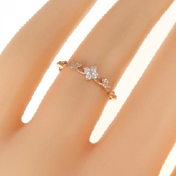 Nhẫn kim cương K10PG hoa 0.05CT 670735