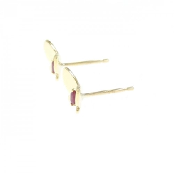 Bông tai bướm ruby K18YG 0.08CT - Hàng hiệu chính hãng 870294