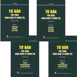 Combo 4 Quyển: Tư Bản Luận Phê Phán Khoa Kinh Tế Chính Trị – Các Mác 1018816