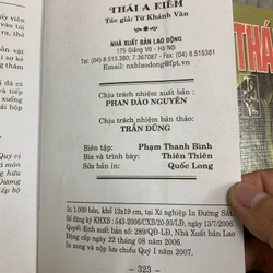 Thái a kiếm - từ khánh vân. Bộ 5 tập. 4a3 538047