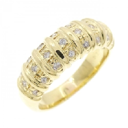Nhẫn kim cương K18YG 0.24CT