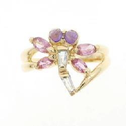 Nhẫn đá màu K18YG 669232