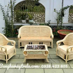 Sofa mây tre phòng khách 700746