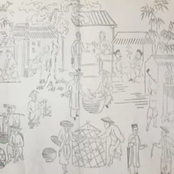 Tranh dân gian hàng Trống Hà Nội 662339