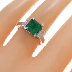 Nhẫn Emerald PT900 2.16CT - Hàng hiệu Chính hãng 852027