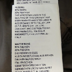 Áo khoác lông vũ Max Mara weekend 638802