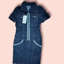 Đầm body jean cao cấp  709180