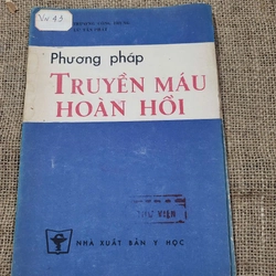 Truyền máu hoàn hồi- sách mỏng