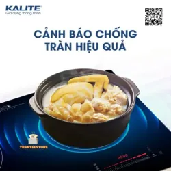 Bếp từ đôi KALITE KDI73 linh hoạt bền bỉ chịu nhiệt tốt 601489