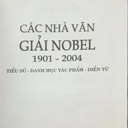 Các nhà văn giải Nobel 604249
