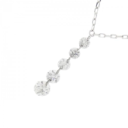 Dây chuyền kim cương 18KWG 0.48CT - Hàng hiệu Chính hãng 862207