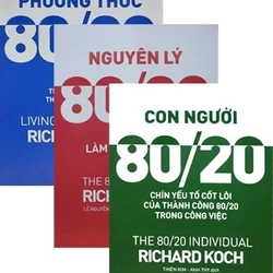 Combo Trọn Bộ 3 Cuốn Nguyên Lý 80/20 Tác Giả Richard Koch