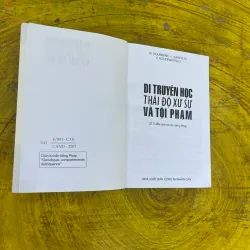 DI TRUYỀN HỌC THÁI ĐỘ XỬ SỰ VÀ TỘI PHẠM- N. DOUBININE- I.KARPIETS-V.KOUDRIAVTSEV 729156