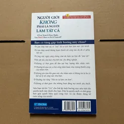 Người giỏi không phải là người làm tất cả 731903