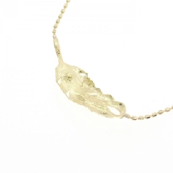 K18YG Dây chuyền lông vũ - Hàng hiệu Authentic 858879