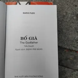 Bố già ( The Godfather ) bản dịch hay nhất của Đặng Phi Bằng  1008252