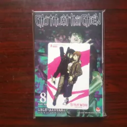 Chú Thuật Hồi Chiến - JJK - Jujutsu Kaisen (Gege Akutami) Tập 8 - Bản In Đầu Có PVC Card