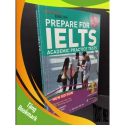 (TẶNG BOOKMARK) Prepare for ielts academic practice tests mới 80% ố nhẹ RBK1209 HỌC NGOẠI NGỮ
