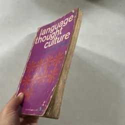 Language thought and Culture - paul henle 721059