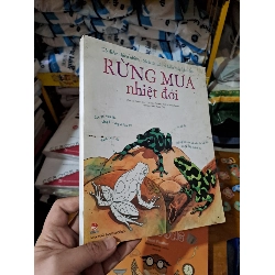 (TẶNG BOOKMARK) Rừng mưa nhiệt đới sách tô màu và kiến thức khoa học mới 90% RBK0808 MẸ VÀ BÉ