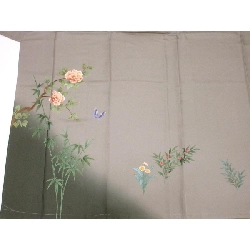 Áo kimono thăm viếng, chế tác vàng Yūzen - Hàng hiệu Authentic 877325