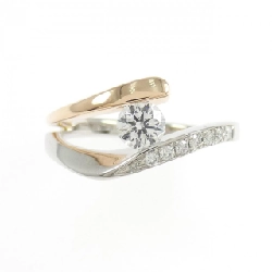 Nhẫn kim cương K18PG/PT900 0.304CT - Hàng hiệu Authentic 851610