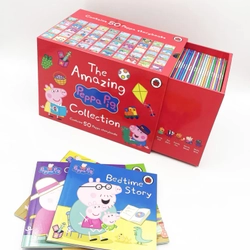 Bộ truyện Peppa pig hộp đỏ 50 cuốn tiếng Anh