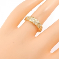 Nhẫn kim cương K18YG 0.14CT 670184